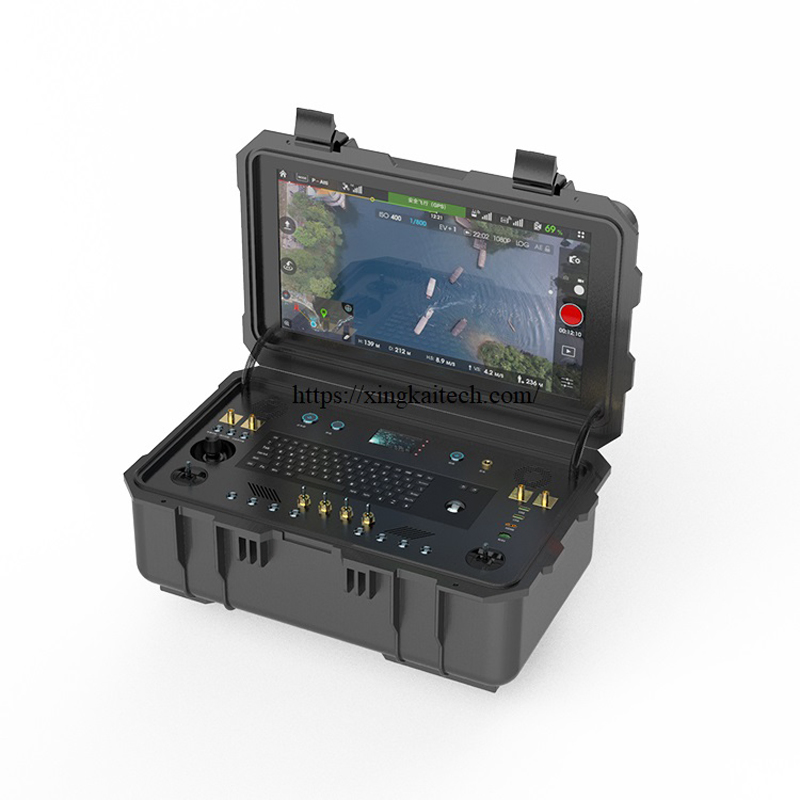 Integrated Ground Control Station for Route Planning Drone and Real-Time Display