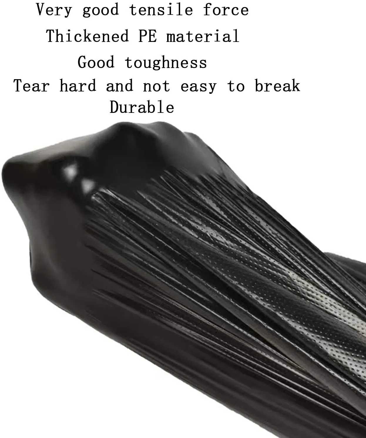 Compostable Trash Bag HDPE LDPE Oxo-Biodegradable Recycled Material Eco Friendly Bin Liner Garbage Plastic Bag