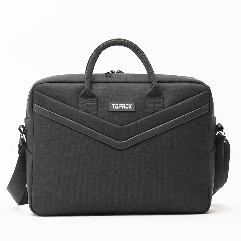 Black Business Backpack Large Capacity Travel Bag Simple Laptop Backpack Durable Backpack Versatile Commuter Bag Briefcase Computer Bag Series