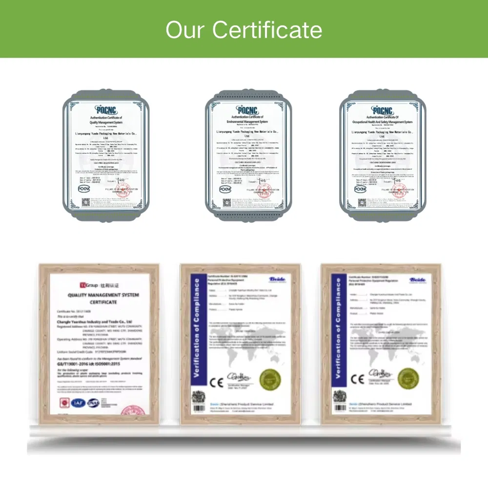 Certifications