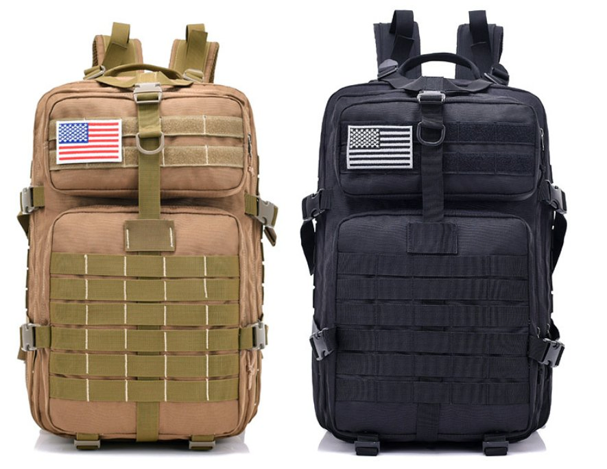 Large Capacity Tactical Camouflage Hiking Climbing Camping Outdoor Backpack