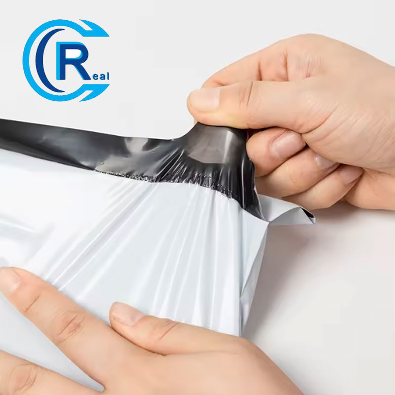 Custom Eco-Friendly Recycled Mailing Bgas Pink Black Blue Plastic Poly Mailer Courier Shipping Bag for Clothing