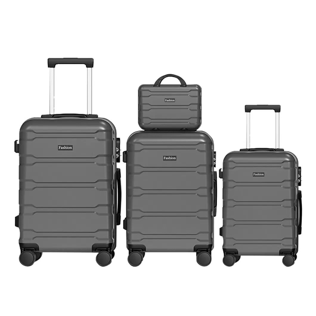 4 Set Rolling Replica Wheeled Fashion Business Smart Luxury Hard Travel Trolley Luggage