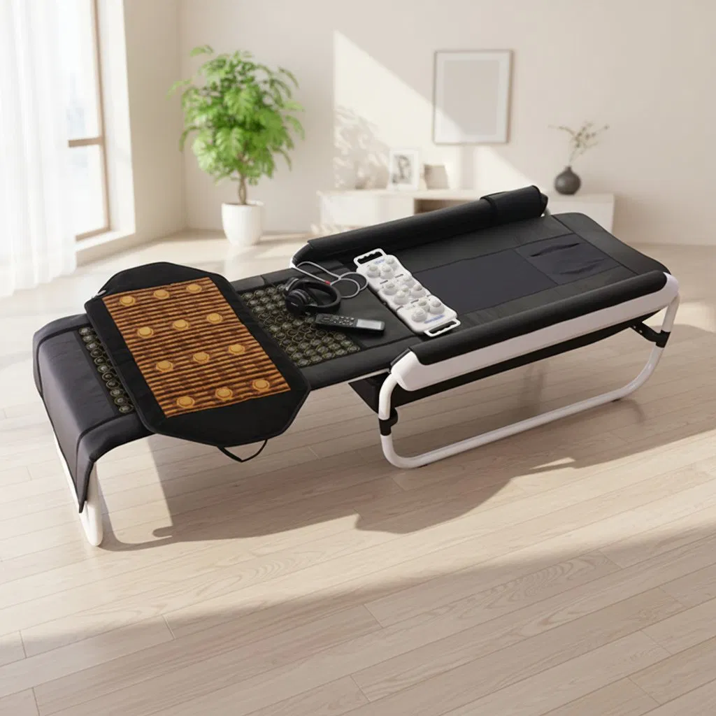 Pop Relax Certified Safe Cama De Masaje with Full Body Thermal Massage