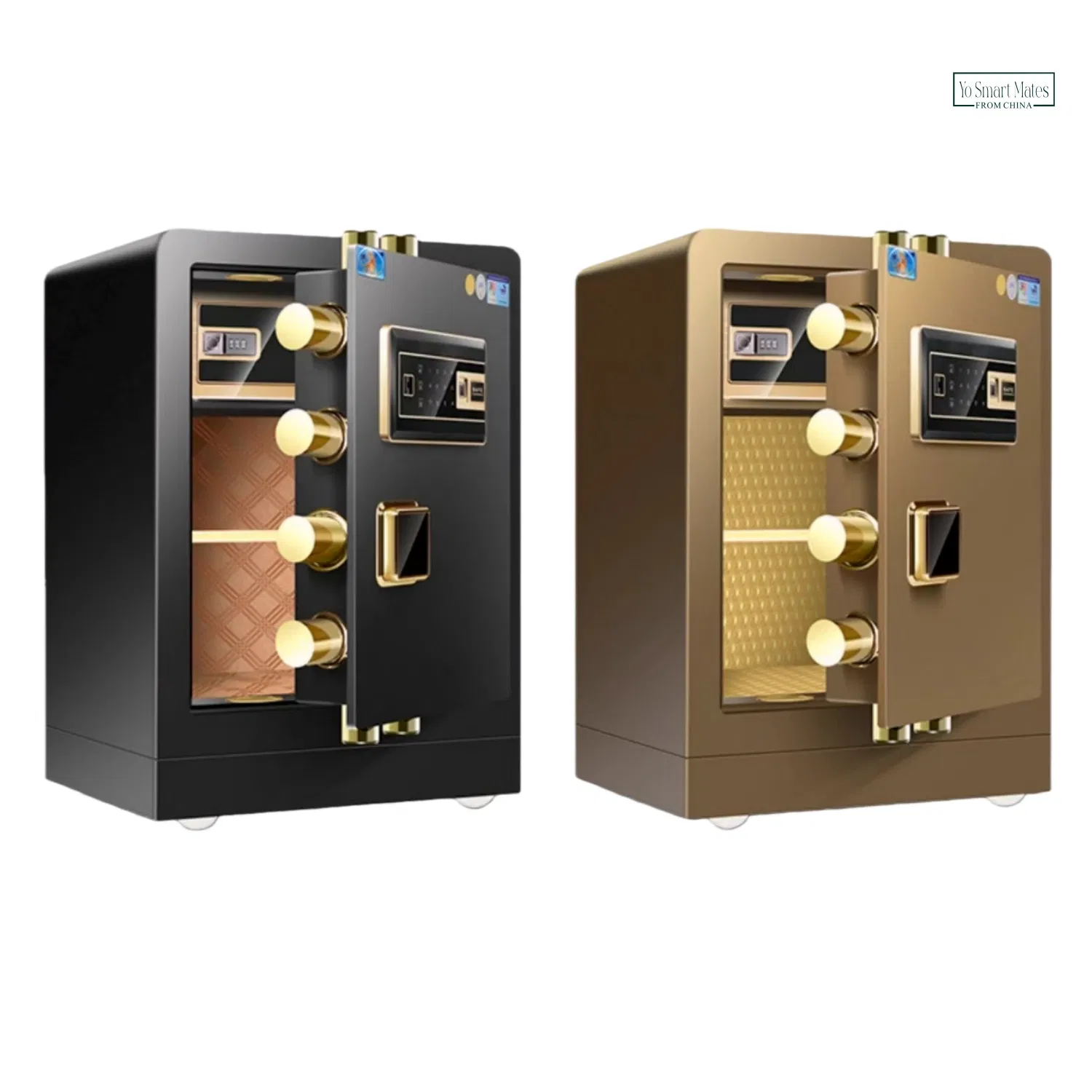 Commercial High-Security Safe Anti-Drill Anti-Pry Fireproof Waterproof Professional Storage Cabinet for Office Important Contracts Documents Cash &amp; Jewelry