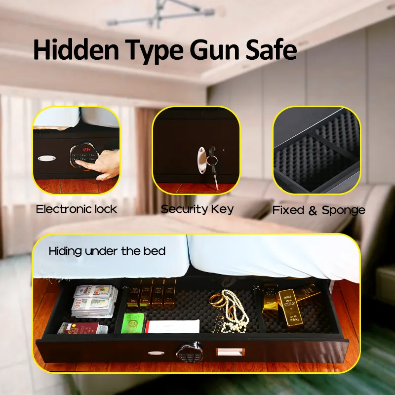 Gun Safe Box Open View