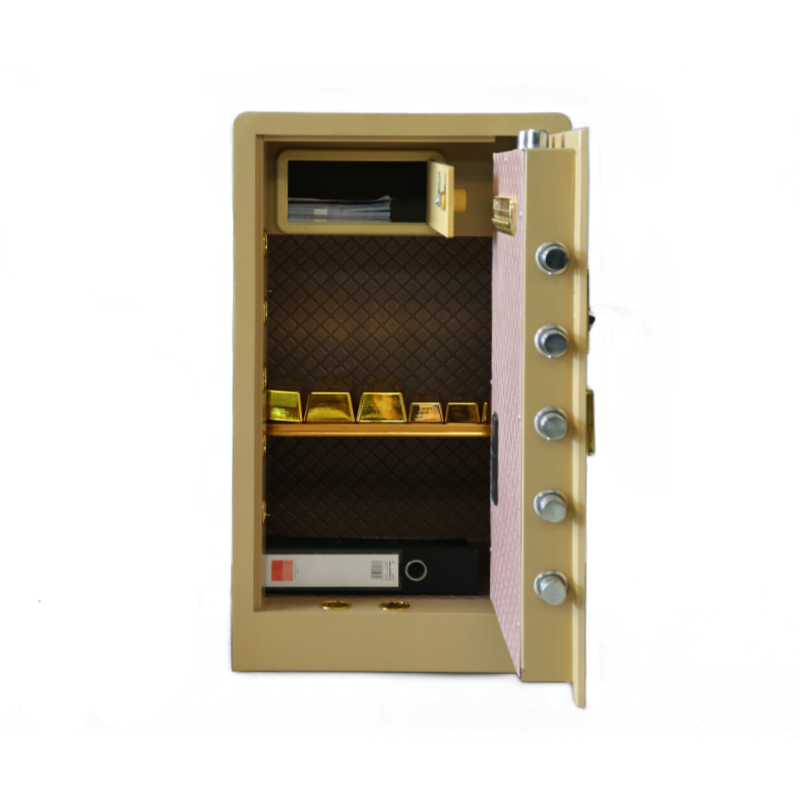 Wholesale High Quality Multi Color Storage Money Jewelry Fingerprint Safe Box