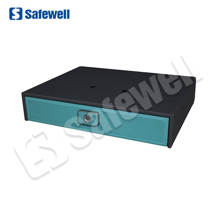 Safewell Custom Fingerprint Lock Hidden Drawer Safe Box Cash Jewelry Safety Drawer Hotel Safe for Wardrobe