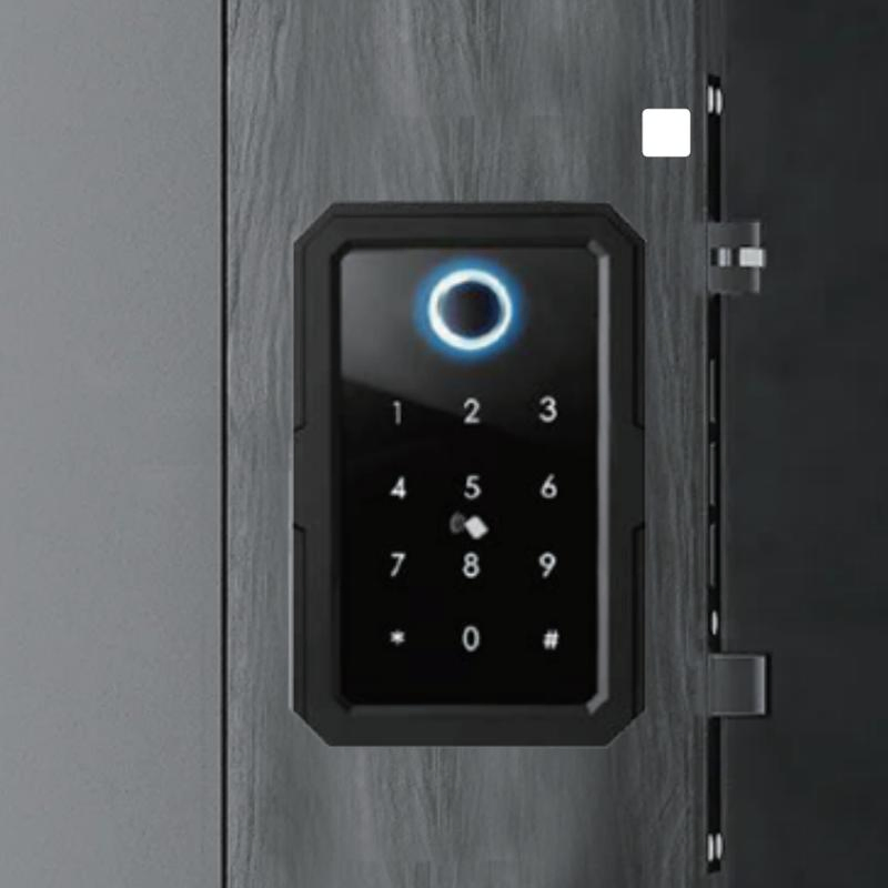 Electronic Digital Fingerprint Smart Keybox Wall Mounted Safe Storage