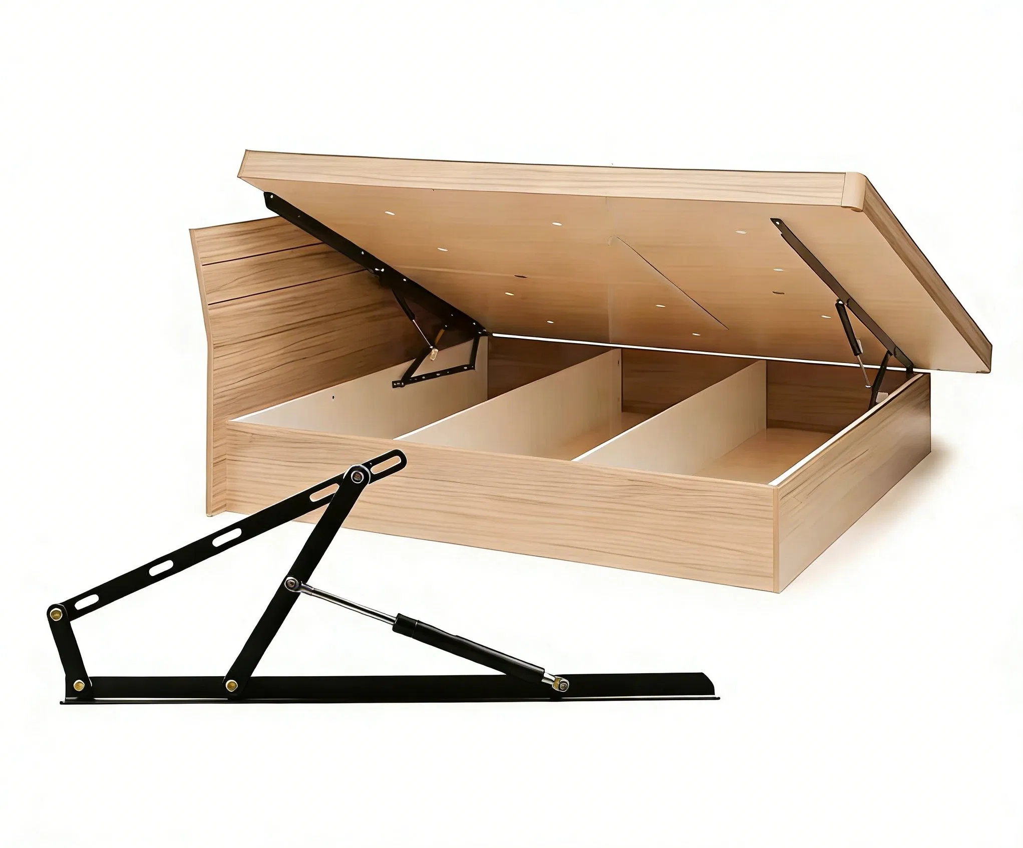 Safe Operation Flexible Precise Sizing Sturdy Steel Structure Bed Box Lifter