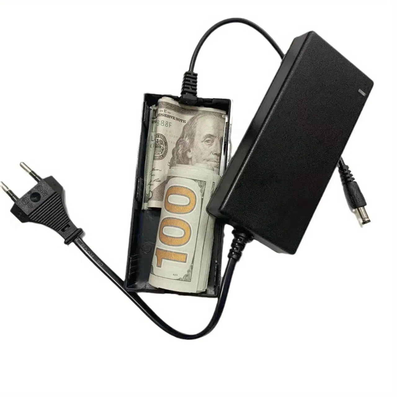 Safe Hidden Compartment Cash Jewelry Us EU Safe Diversion Charger Hidden Storage Secret Stash