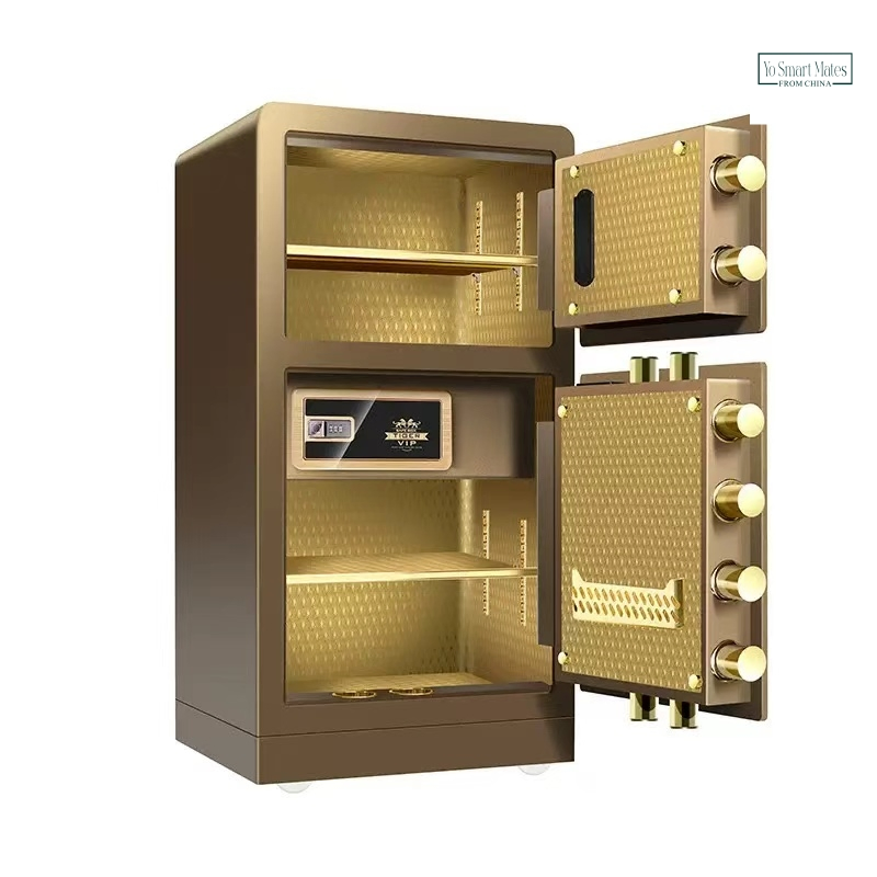 Commercial High-Security Safe Anti-Drill Anti-Pry Fireproof Waterproof Professional Storage Cabinet for Office Important Contracts Documents Cash &amp; Jewelry