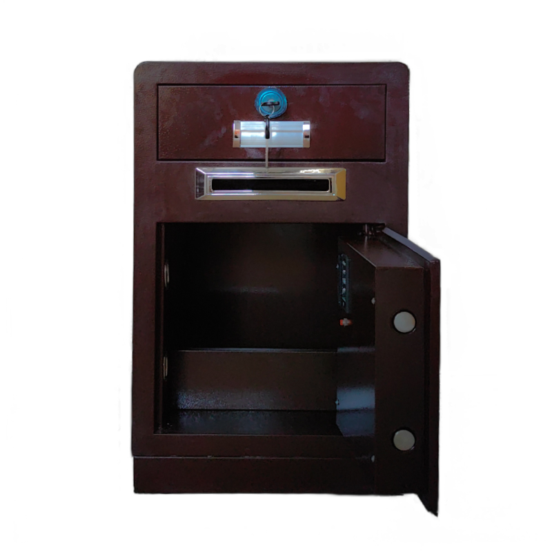 Steel Digital Keypad Money Depository Cash Vault Drop Safe Box