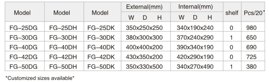 Biometric Fingerprint Safe FG-43DG View 1