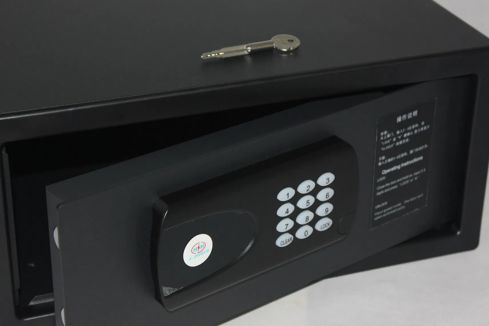 Electronics Safe Case with 15 Inch Laptop Size for Hotel Room