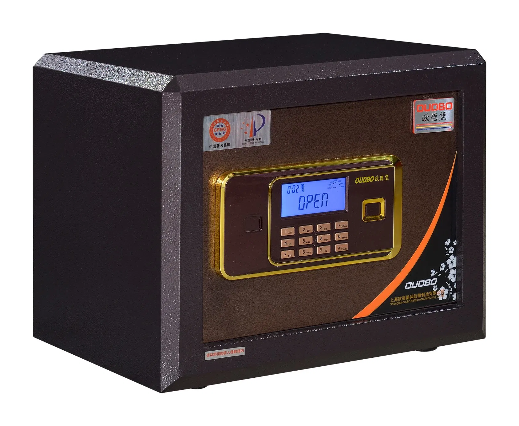 Metal Cash Drop Depository Safe Box with Inner Locking Compartment Drawer