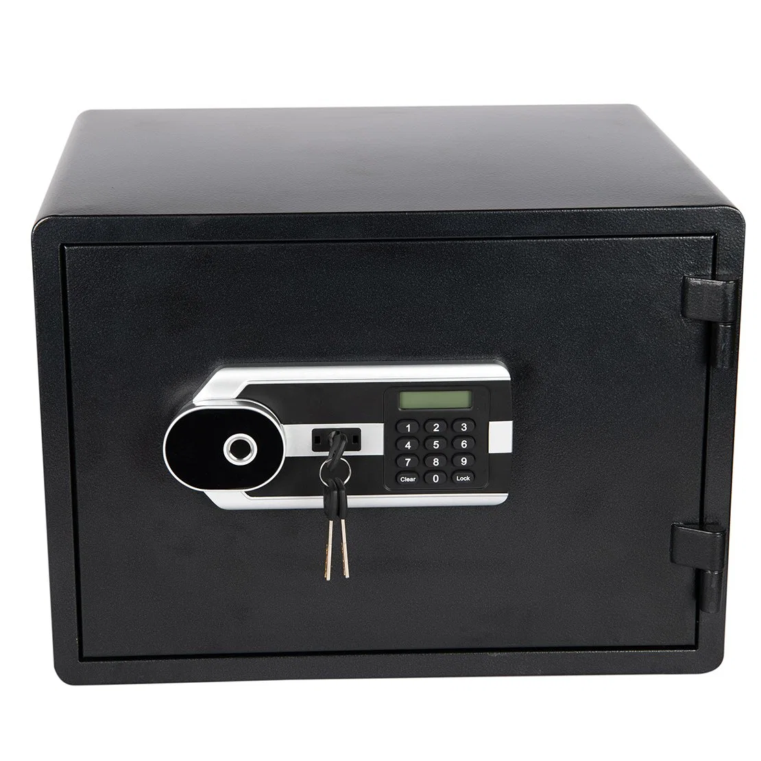 Fire Proof Cabinet Home Safe Deposit Box with Fingerprint Lock