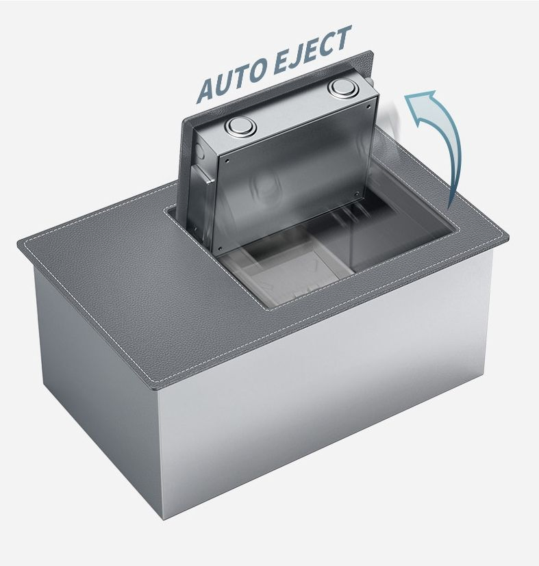 Home Office Furniture Top-Open Heavy-Duty Hidden Underground Floor Safe Fingerprint Lock Steel Jewelry Money Storage Safe Box