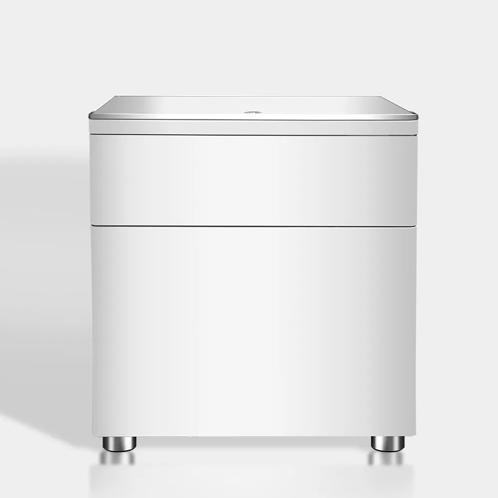 Home Smart Safe Fingerprint Bedside Table Safe Safety Nightstand