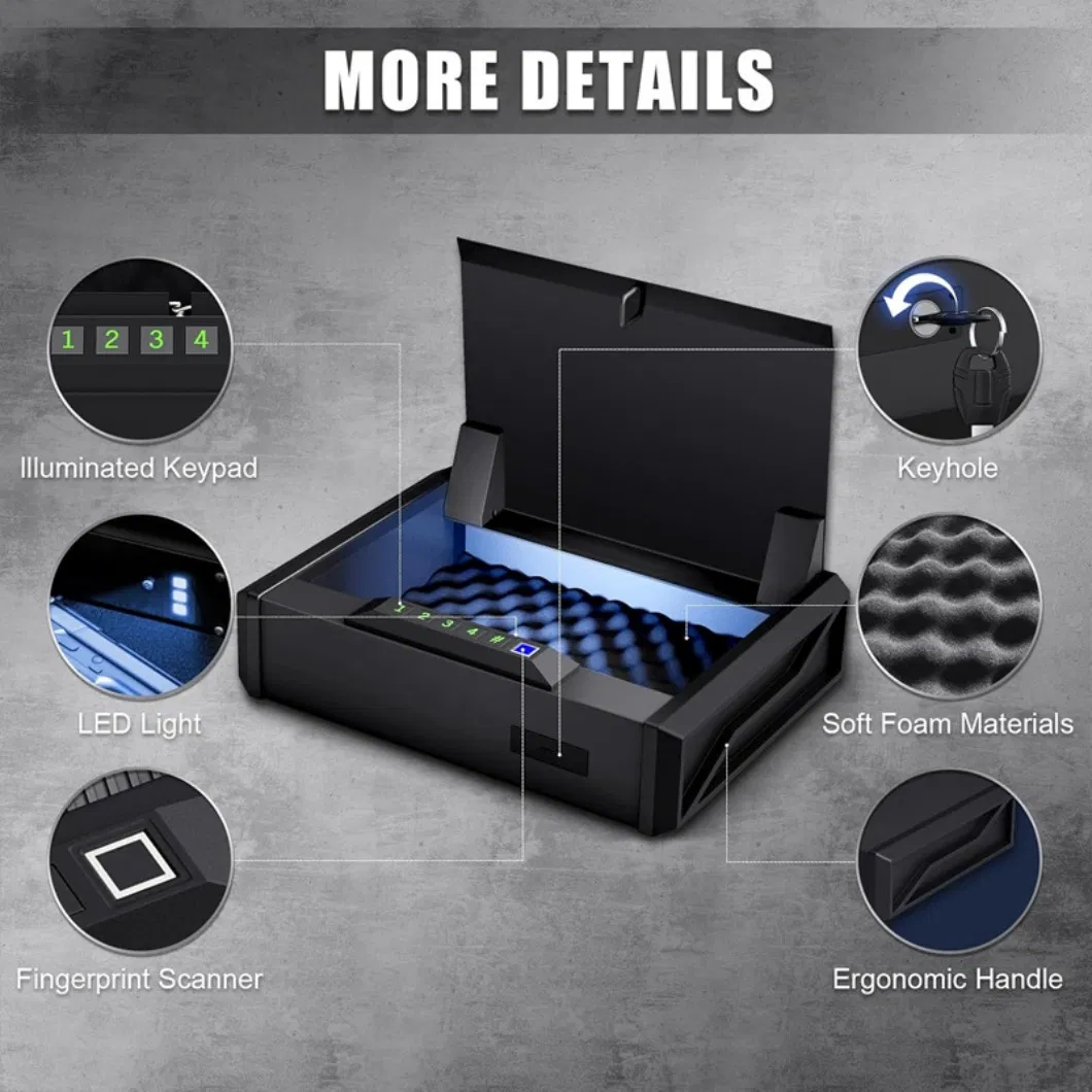 Silent Combination Lock Safe