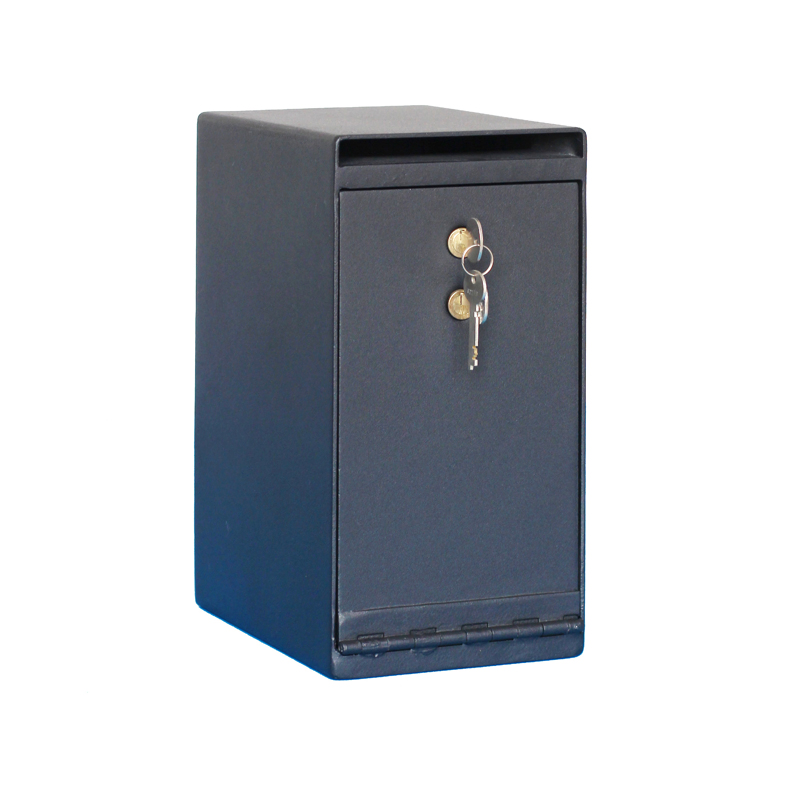 Manual Safe Deposit Box Cash Deposit Safe, Commerical Anti Thief Undercounter Coin Money Drop Box Depository Safe/