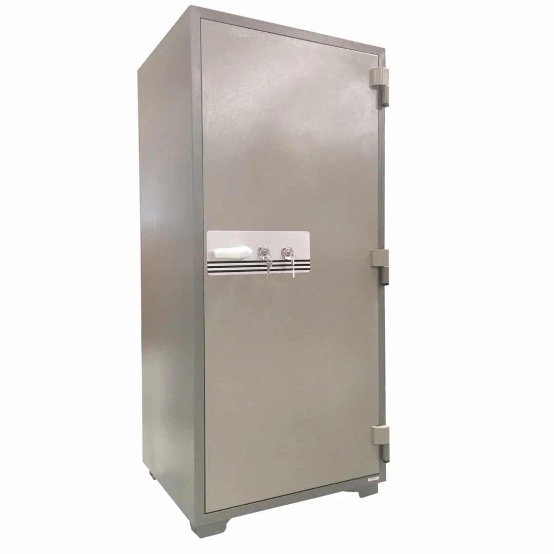 Fire Resistant Data Storage Safe with Two Key Locks