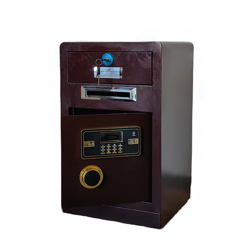 Steel Digital Keypad Money Depository Cash Vault Drop Safe Box
