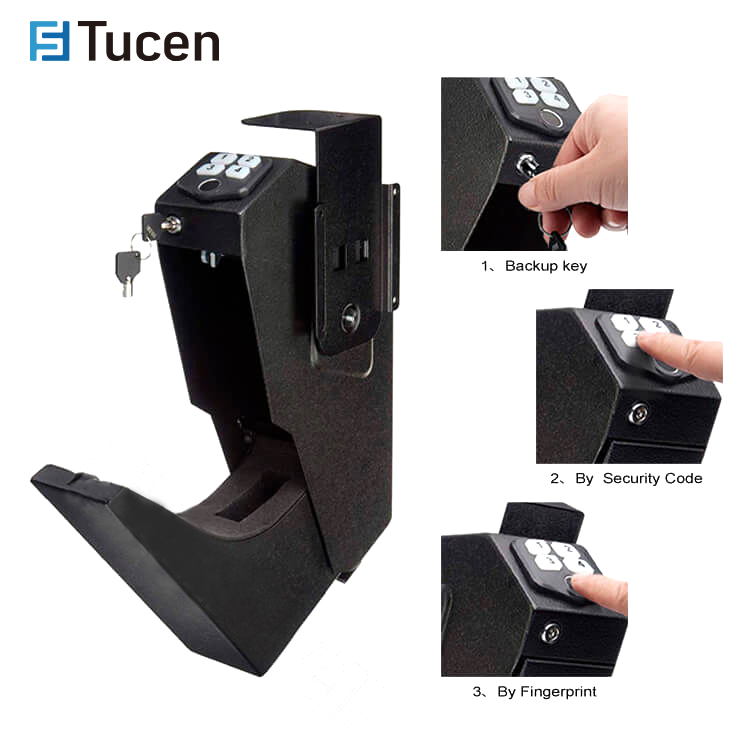Quick Access Handgun Biometric Fingerprint Under Desk Safe Box Depository Safe Box Jewelry Safe Box Burglary Safe Box Drug Safe Box Home Safes Box Hotel Safes