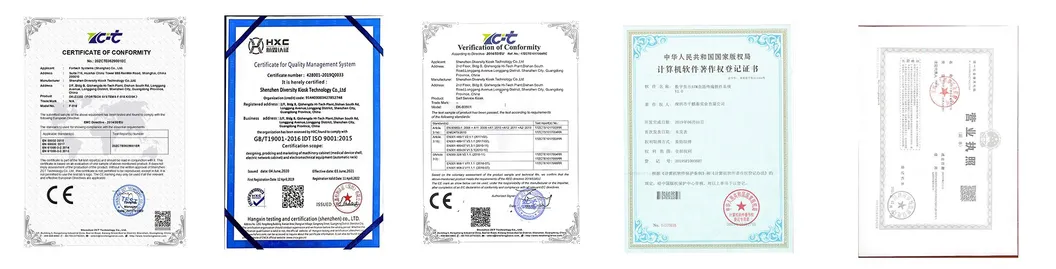 Certifications Display