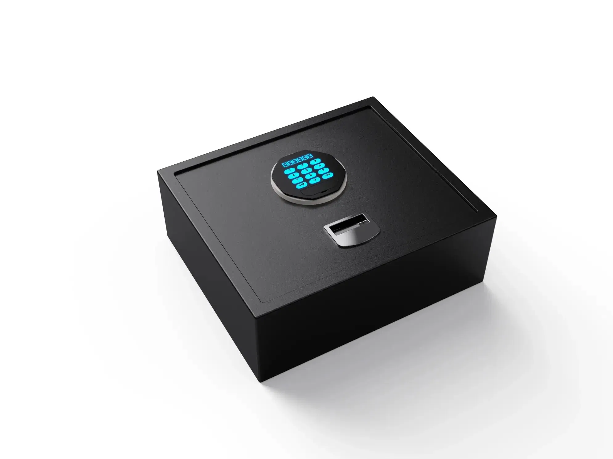 Top Open 15 Inch Hydraulic Rod Hotel Room Safe Secure Laptop Storage