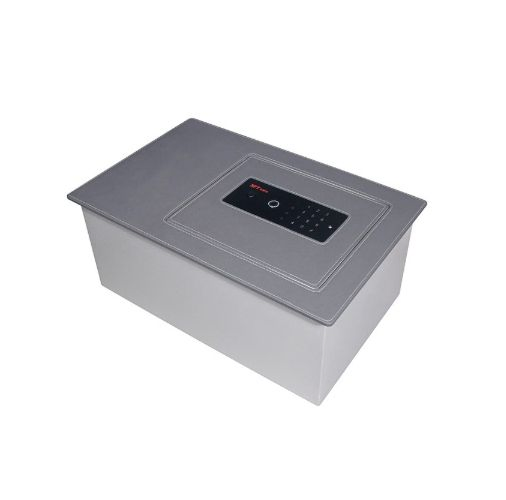 Home Office Furniture Top-Open Heavy-Duty Hidden Underground Floor Safe Fingerprint Lock Steel Jewelry Money Storage Safe Box
