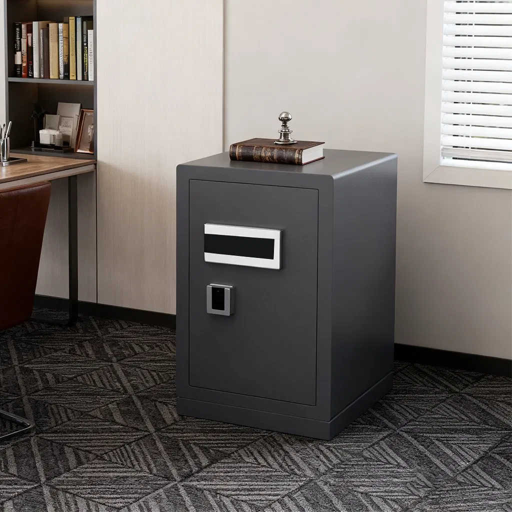 High Quality Heavy Metal Steel Gun Safe Stable Wholesale Fireproof Vault with Electronic Lock Box Pattern for Convenient Storage