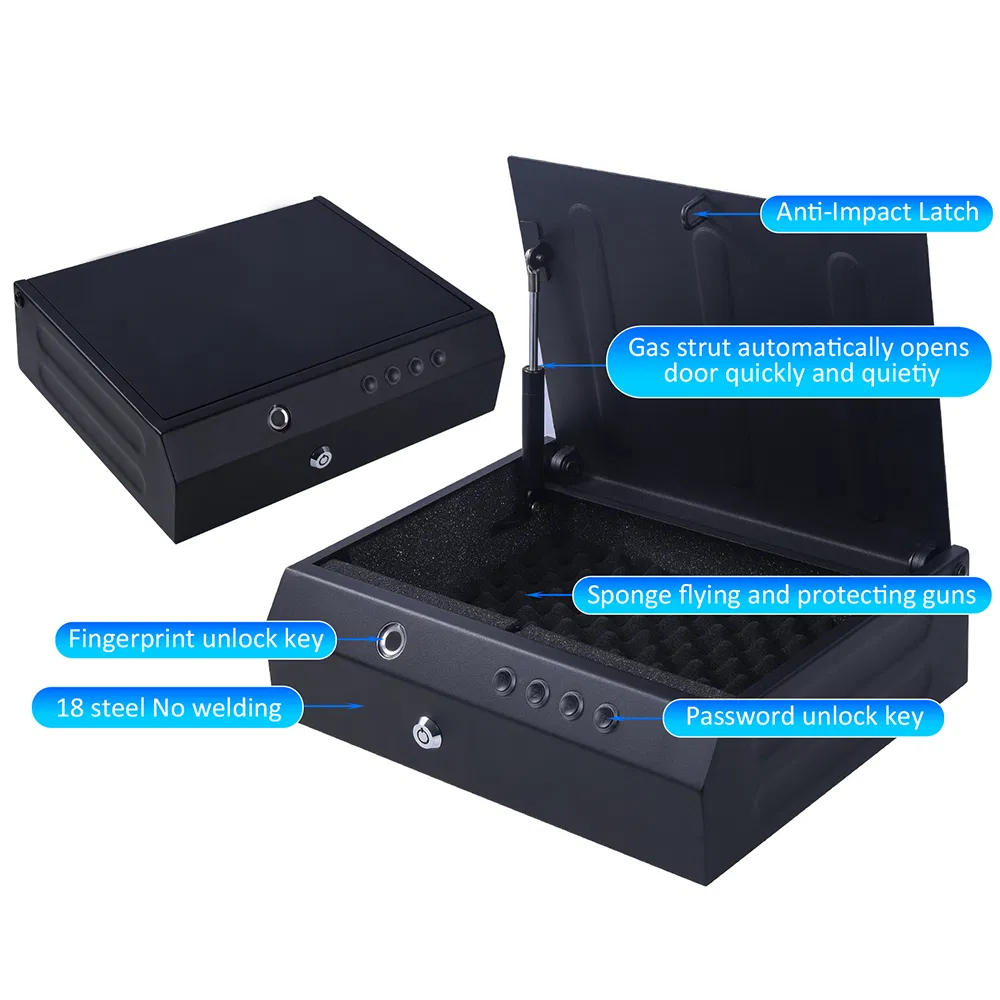 Biometric Gun Storage Vault Safe for Home