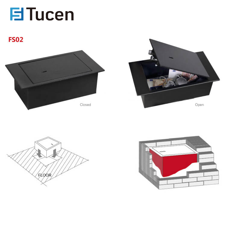 Fs0102m Tucen American Security Floor Safe - Maximum Security