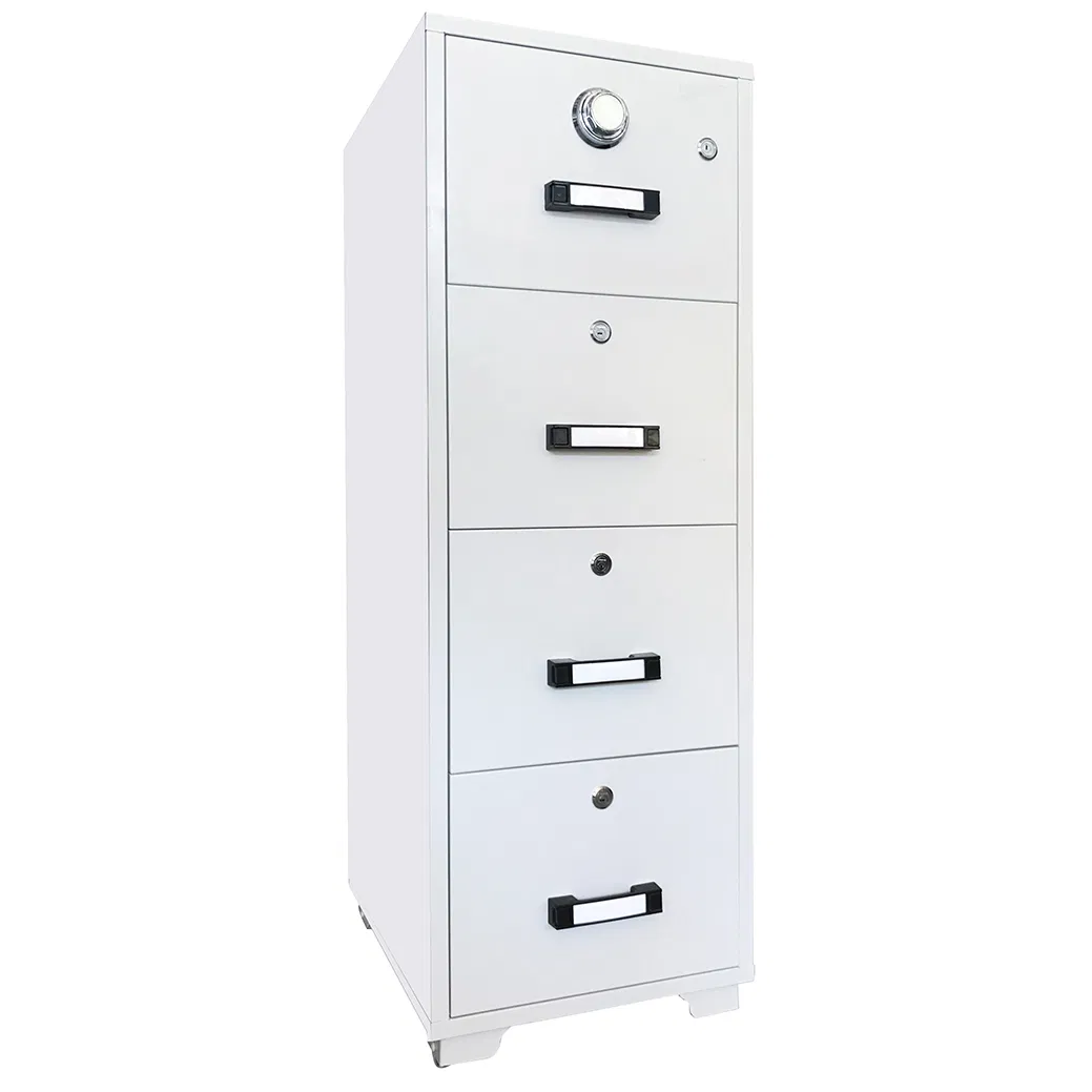 Fireproof 4 Drawer Vertical Steel File Cabinet
