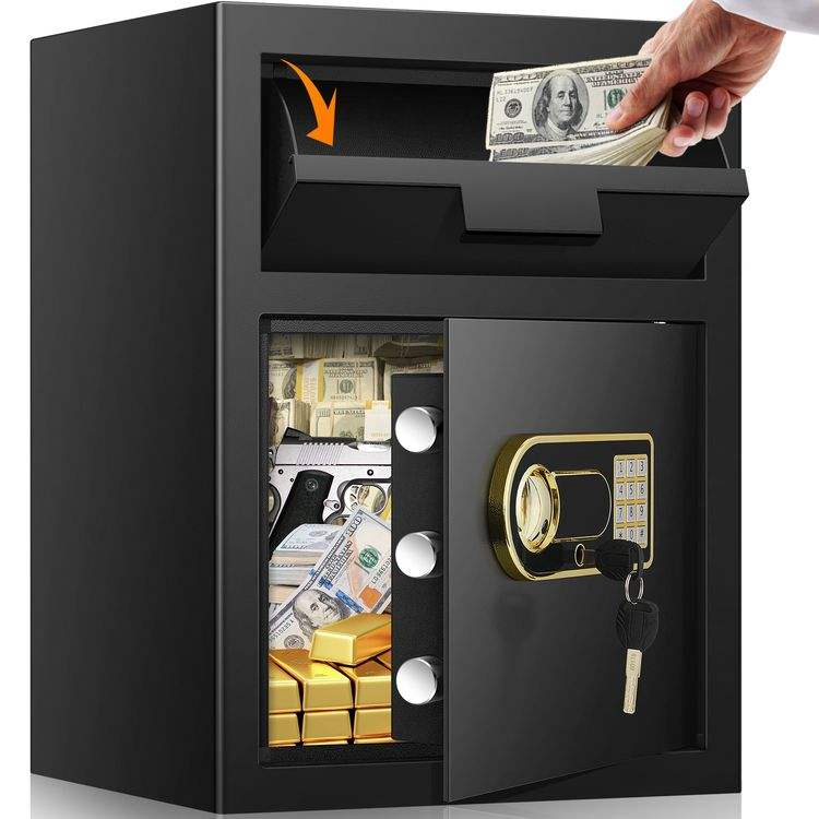 Secure Weichi Anti-Theft Cash Depository Drop Safe Box