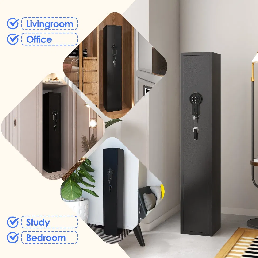 Wholesale Digital Gun Safe Cabinet Safe Gun Fingerprint