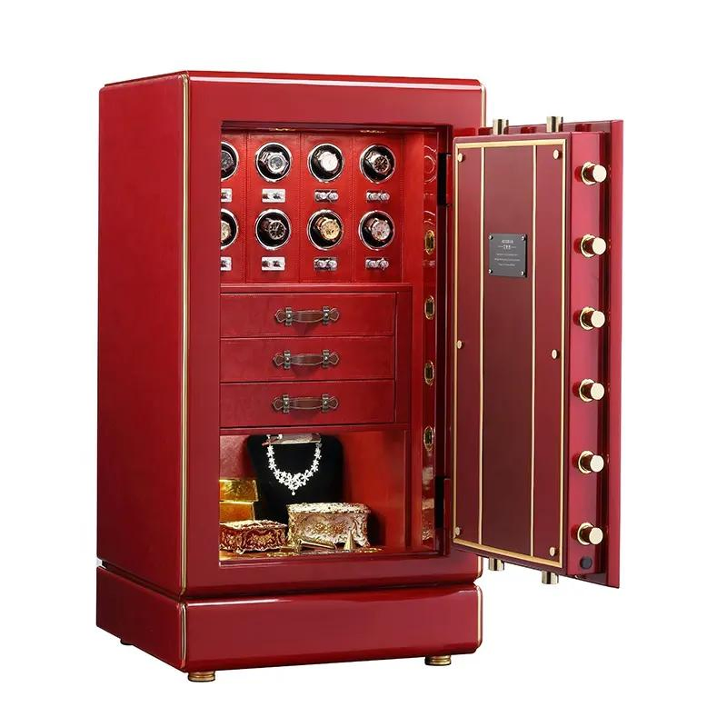 Automatic Watch Winders Safe Mechanical Watch Rocker Storage Jewelry Safe