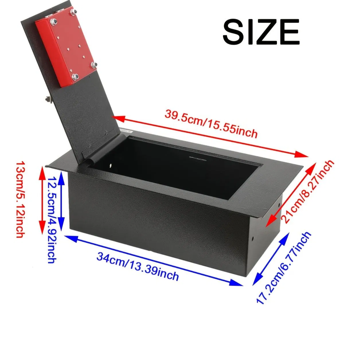 Home Office Furniture Floor Mounted Heavy-Duty Hidden Underground Floor Safe
