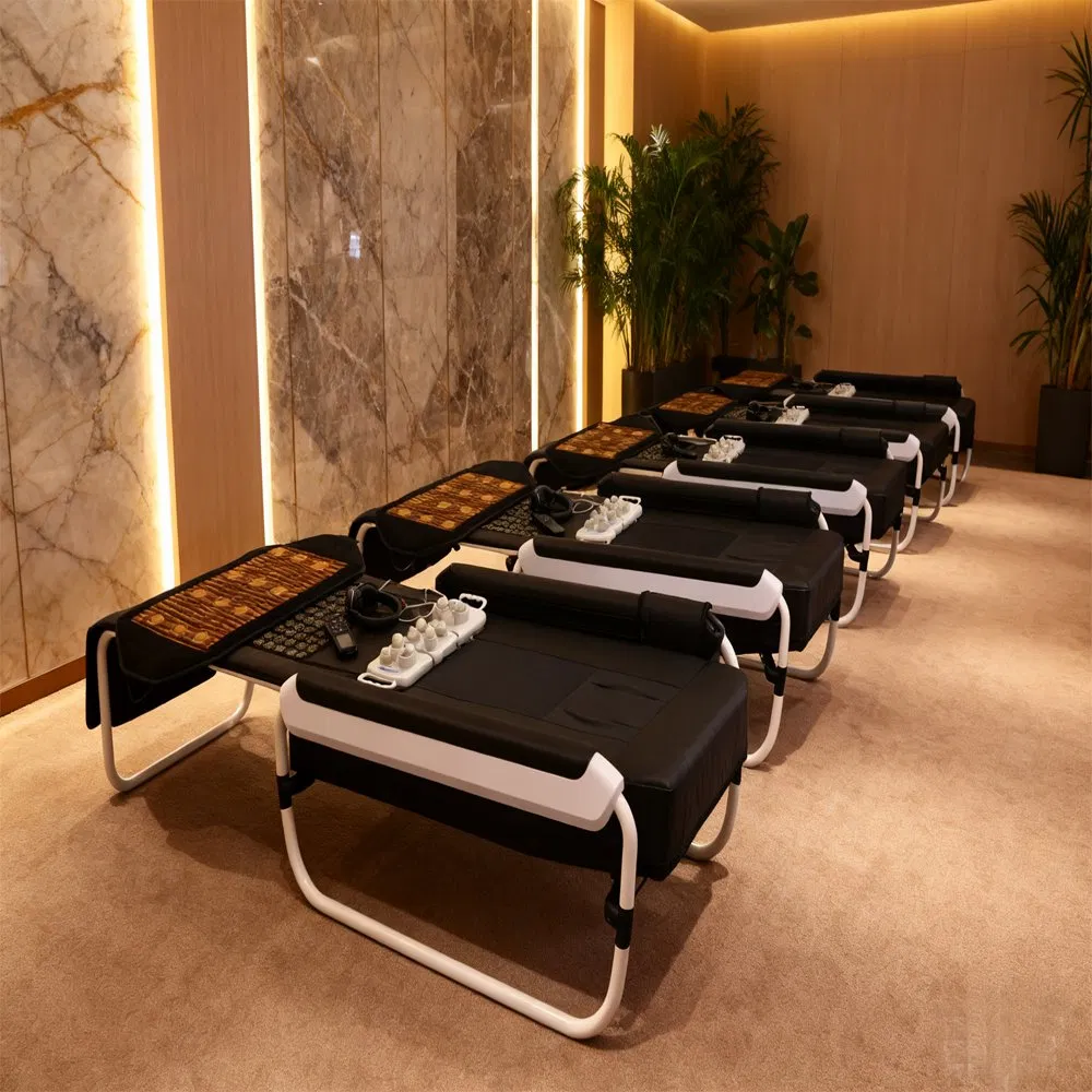 Pop Relax Certified Safe Cama De Masaje with Full Body Thermal Massage