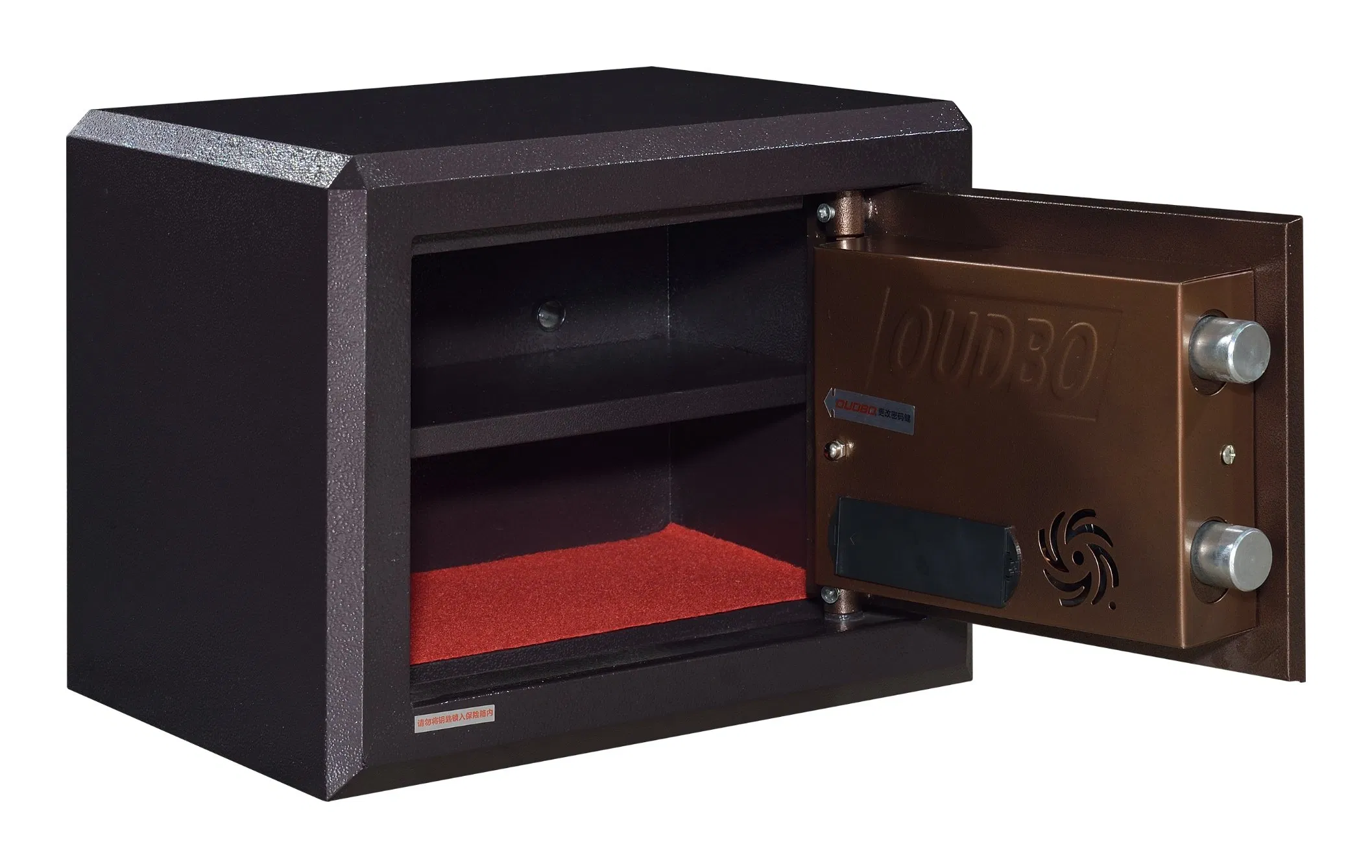 Metal Cash Drop Depository Safe Box with Inner Locking Compartment Drawer