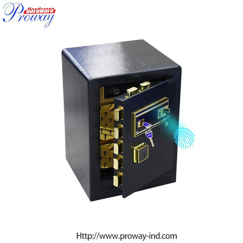 Luxurly Home Office Touch Screen Electronic Security Digital Design Big Burglary Safe Box Fingerprint Biometric Safe