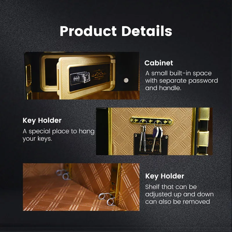 Burglary Safe Box Interior