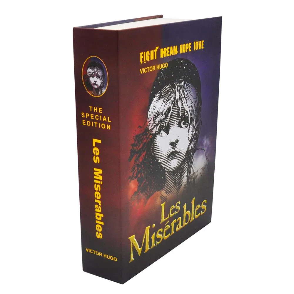 Book Safe with Hidden Compartment for Jewelry, Money, Passport, Cash