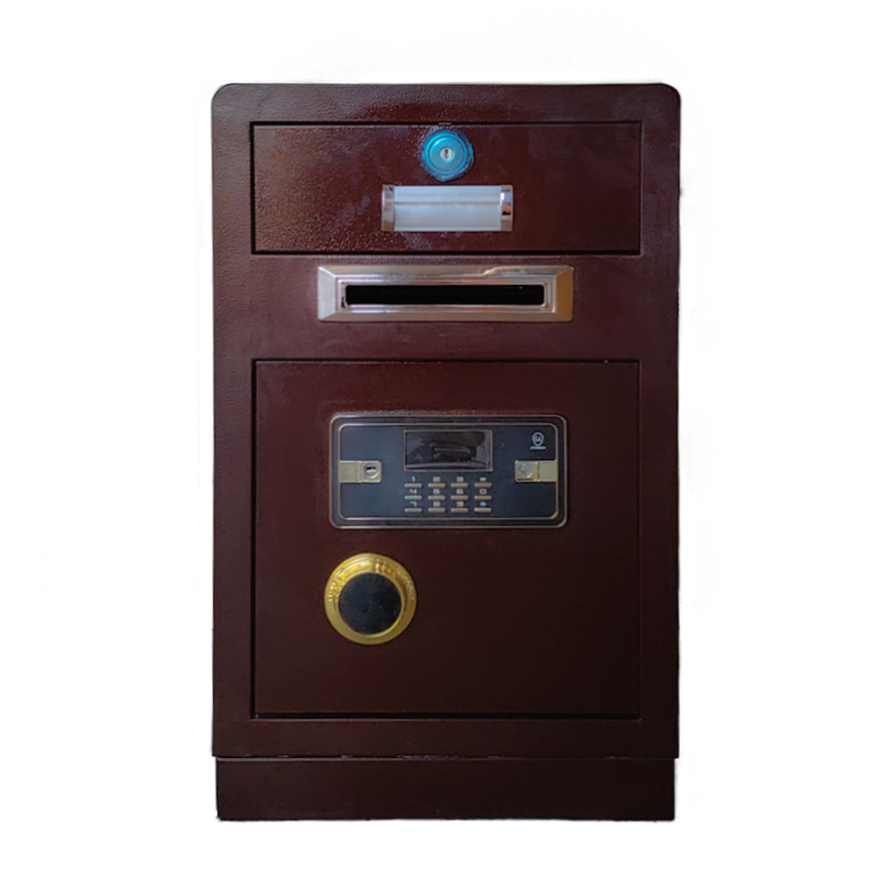 Steel Digital Keypad Money Depository Cash Vault Drop Safe Box
