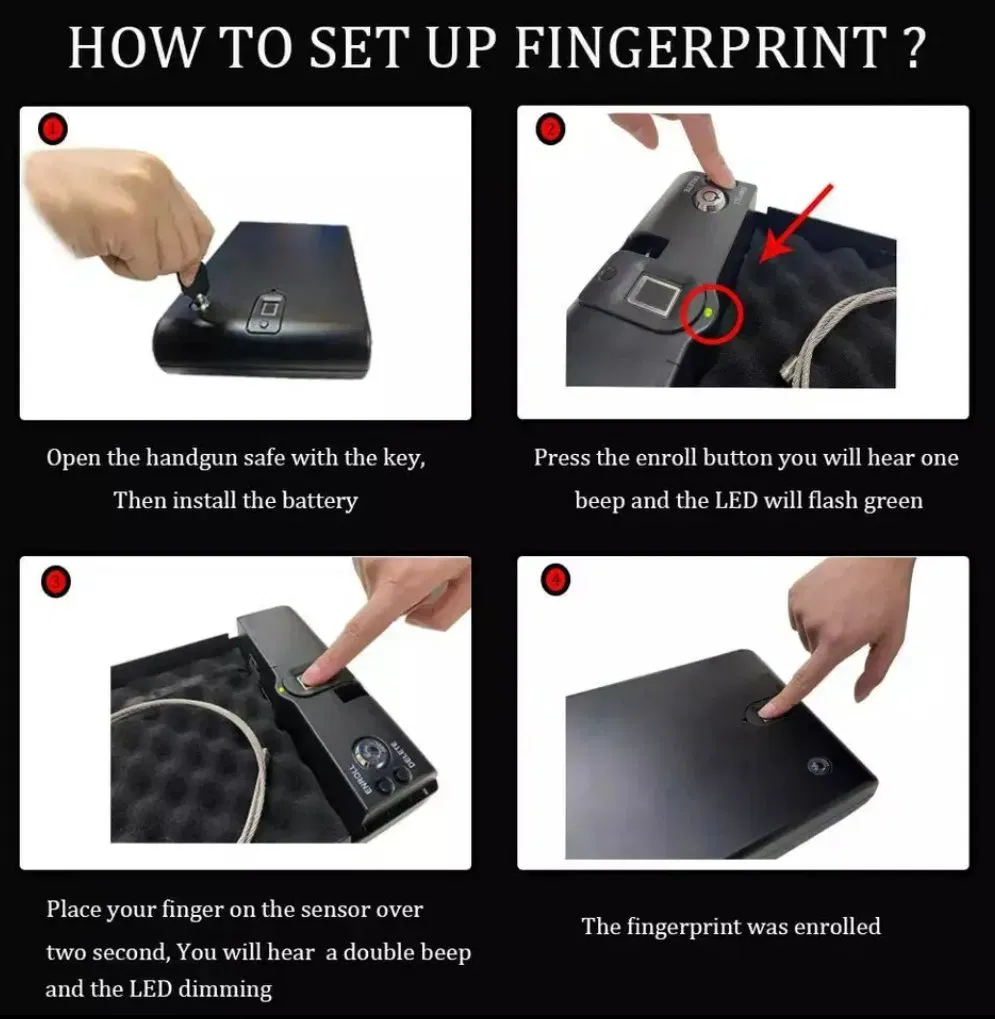 Mounted Safe for Key Lock, Quick-Access Safe Box for Nightstand Wall Mountno Reviews