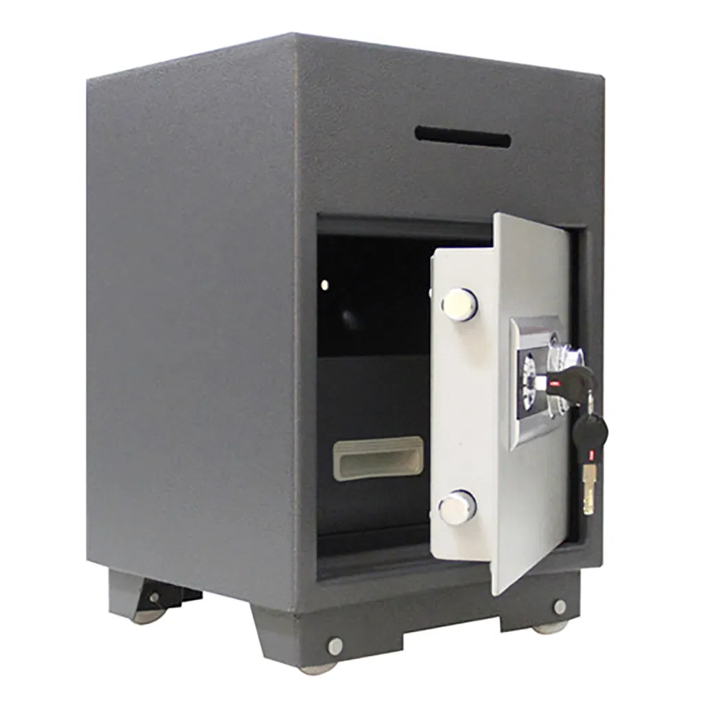 Depository Slot Drop Cash Money Security Safe with Key Lock