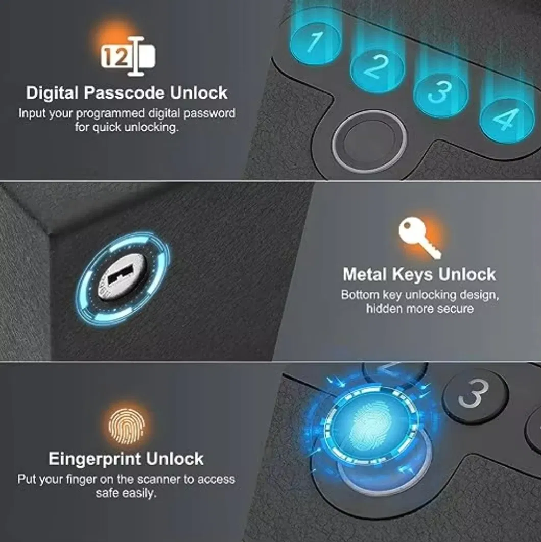 Slider Handgun Safe Detail 6