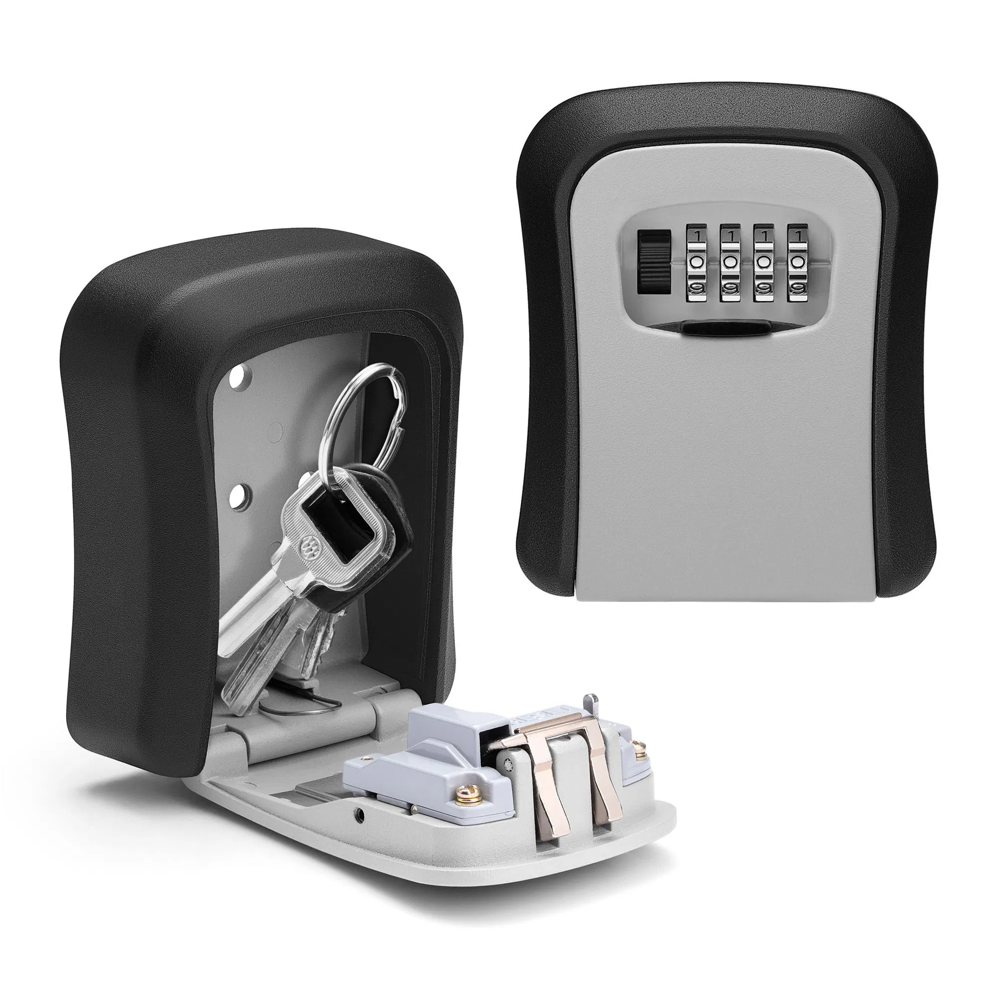 Wall Mounted Car Key Safe Security Key Lock Box Home Storage Key Lock Box for Outdoor Key Box Safes