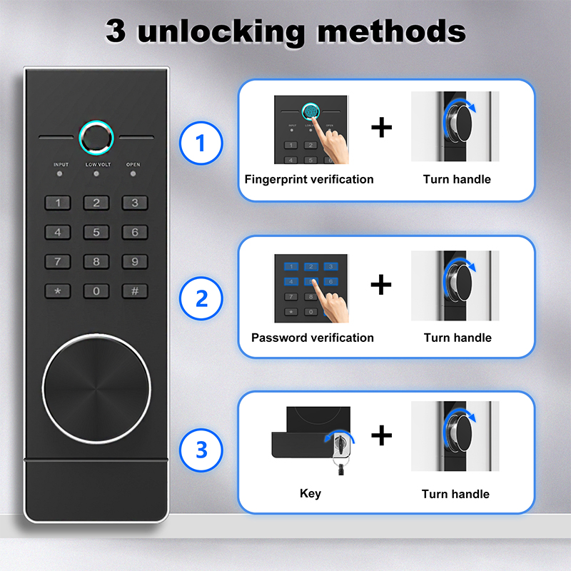 Finger Print Stainless Steel Security Money Safe with Electronic Password Key &amp; Fingerprint 140L Safe Box for Cash Jewelry